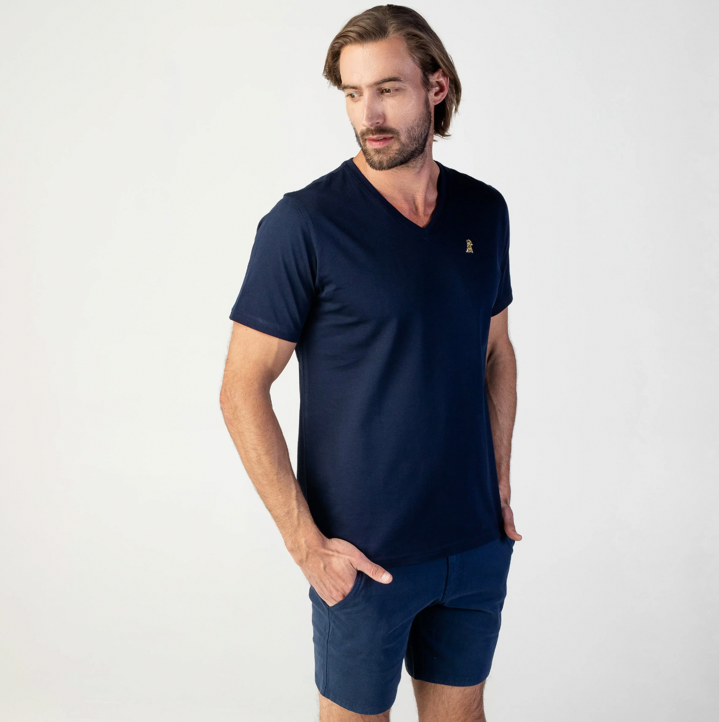 V-Neck Jersey T-Shirt