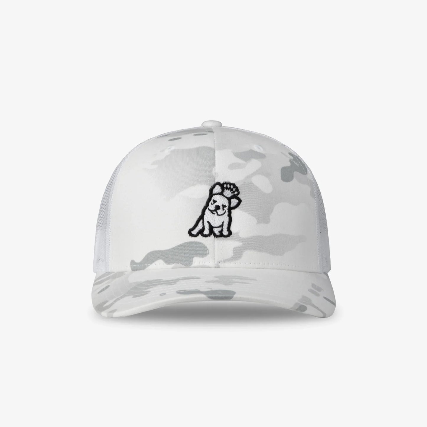 Multicam Retro Trucker Cap - White Camo