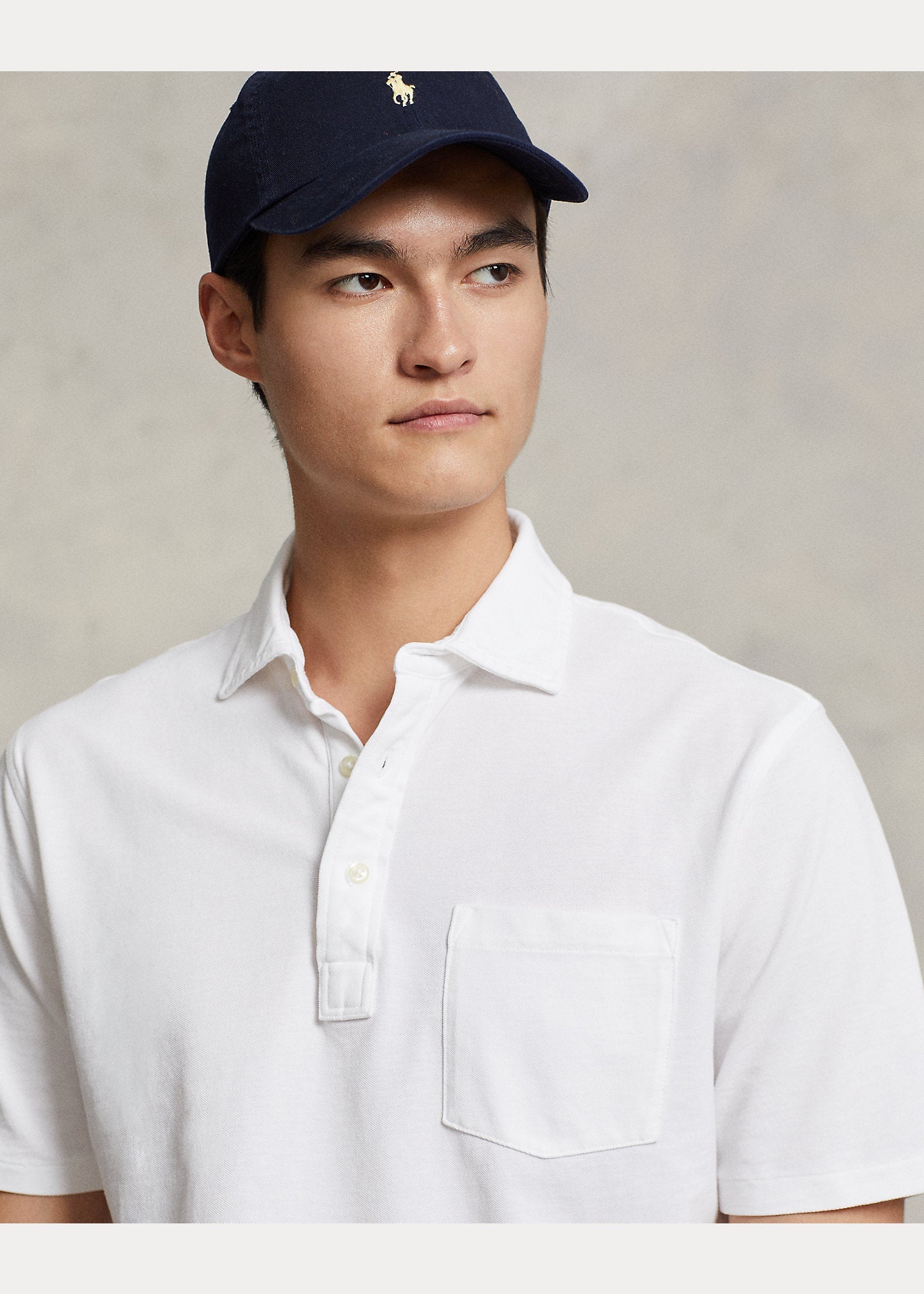 Classic Fit Featherweight Mesh Polo